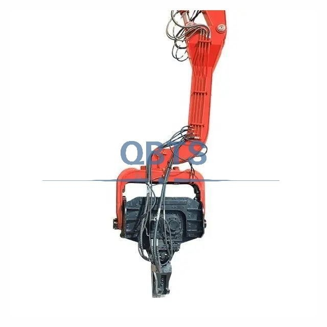 Excavator Mounted Hydraulic Pile Driver Hydraulic Vibro Hammer Sheet Pile Driving For Doosan