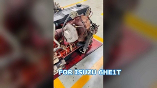 PARA ISUZU 6HE1T Turbo Conjunto completo de motor diesel para caminhões médios Isuzu