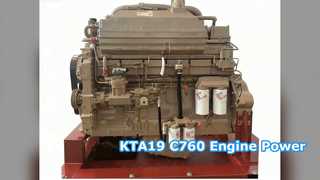 Motor KTA19 C760: potencialize sua construção
