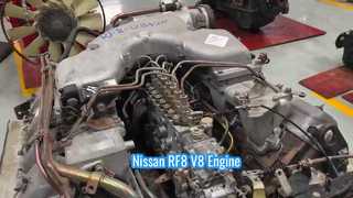 Conjunto de motor diesel de Nissan RF8 V8 para caminhão resistente de UD e misturador concreto
