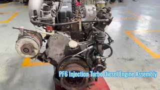 Motor turbo de injeção mecânica de 6 cilindros PF6TAB para Nissan UD