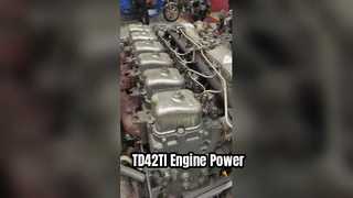 Motor de caminhão 6D24-0AT2 | Conjunto Turbo Diesel