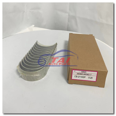 ISO9001 Japanese Engine Parts Conrod Bearing Fit For Hino W06E W06D Engine