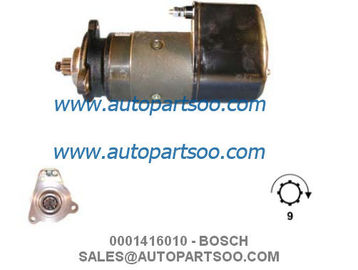 Bom preço. 0001416010 0031516401 - motor de acionador de partida 24V de BOSCH 5.4KW 9T MOTORES DE ARRANQUE on-line