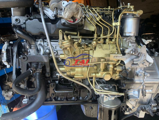 Peças sobressalentes do motor Isuzu 4HF1 japonês com caixa de engrenagens para Npr Nkr