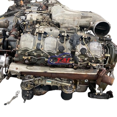 Conjunto de motor diesel usado original japonês 8DC9 8DC9-3A 8 cilindros para Mitsubishi Fuso