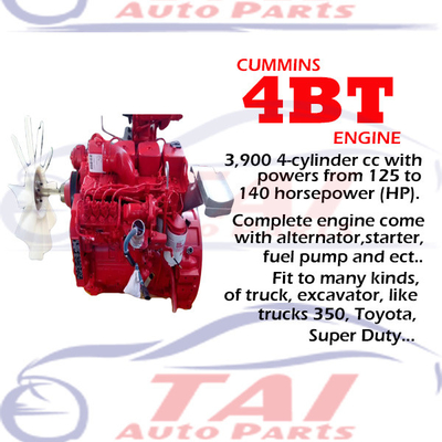 Good price 4BT 3.9L Motor de camião completo para máquinas de engenharia de camiões Cummins on-line