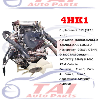 5.9L Motores japoneses usados 4JB1 4HF1 4HE1 4HK1 4HG1 4JA1 Para ISUZU