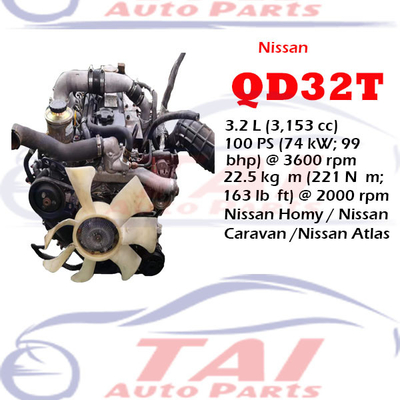 Good price Motores originais usados de automóveis japoneses para Nissan QD32 QD32T on-line