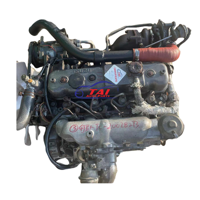 Good price 4JB1T Motores Isuzu Peças sobressalentes Assemblagem com caixa de engrenagens de segunda mão on-line
