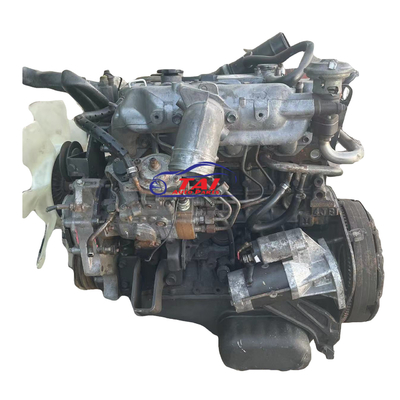 4JB1T Motores Isuzu Peças sobressalentes Assemblagem com caixa de engrenagens de segunda mão