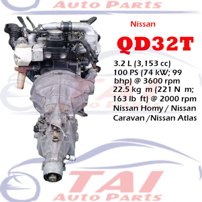 QD32 QD32T Motores Japoneses Reconstruídos Para Nissan