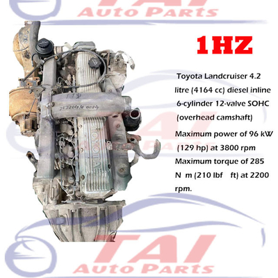 Good price A pousa-copos 1HZ das peças sobresselentes do motor de Toyota usou o conjunto de motor com Geatbox on-line