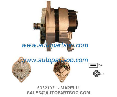 Bom preço 63321031 9ar2951l Alternador de corrente contínua Alternador Marelli 12v 65a Alternadores on-line