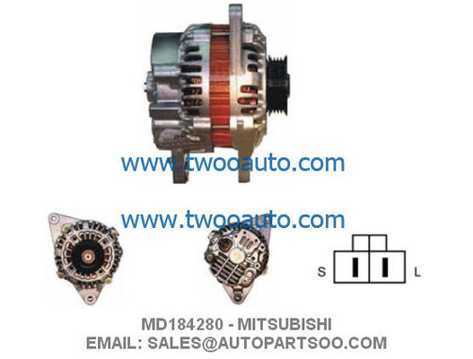 Bom preço Md184280 Md317866 Alternador de gerador de carro Mitsubishi Alternador 12v 70a Alternadores on-line