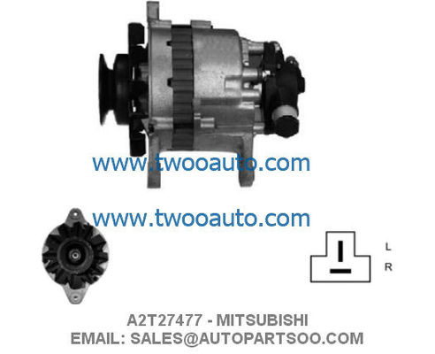 Bom preço A2T27477 A2T27477A - Alternador MITSUBISHI 12V 60A Alternadores on-line