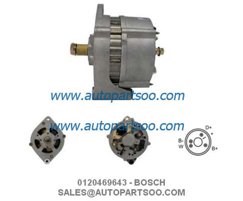 Bom preço 0120469643 0120469693 BOSCH Alternador 24V 55A Alternador cor personalizada on-line
