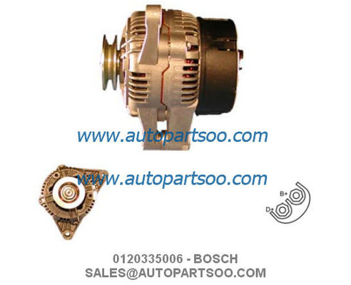 Bom preço 0120335006 0986038710 - Alternador BOSCH 12V 70A Alternador on-line