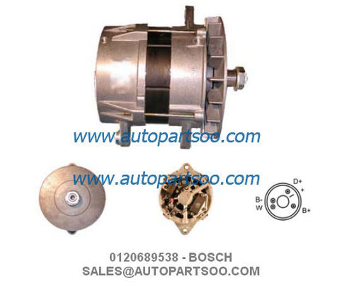 Bom preço 0120689538 0120689539 - Alternador BOSCH 24V 120A Alternador on-line