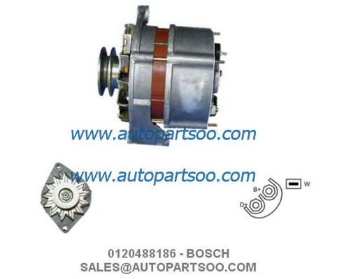 Bom preço 0120488186 0120488187 - Alternador BOSCH 12V 70A Alternador on-line
