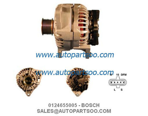 Bom preço 0124655005 0986045430 - Alternador BOSCH 24V 90A Alternadores on-line