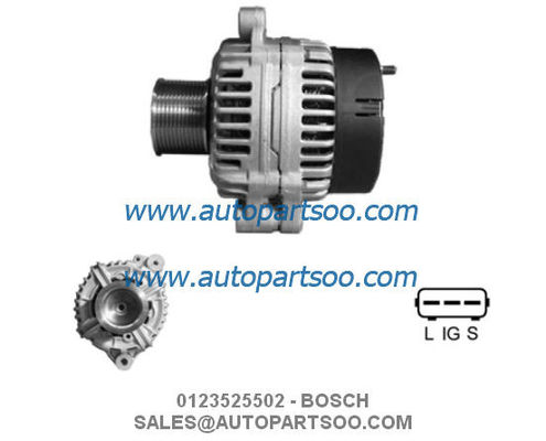 Bom preço 0123525502 0986046040 - Alternadores BOSCH 24V 90A on-line