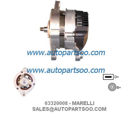 Bom preço 63320008 - Alternador MARELLI 12V 55A Alternadores on-line