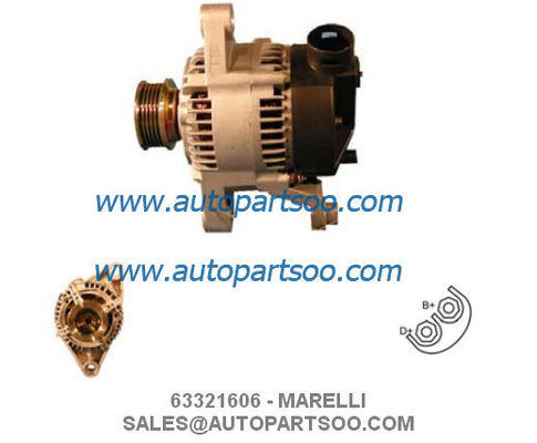 Bom preço 063321606 063321607 - Alternador MARELLI 12V 75A Alternadores on-line