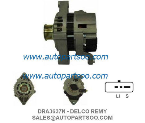 Bom preço DRA3637 DRA3637N - DELCO REMY Alternador 12V 85A Alternadores on-line