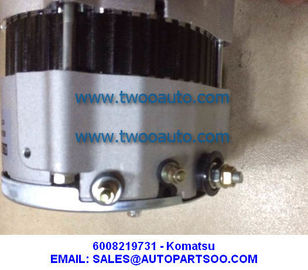 Good price 6008219510 - KOMATSU Alternator 24V 75A 600-821-9730 on-line