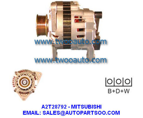 Bom preço A2T14591 A2T28792 - Alternador MITSUBISHI 12V 70A Alternadores on-line