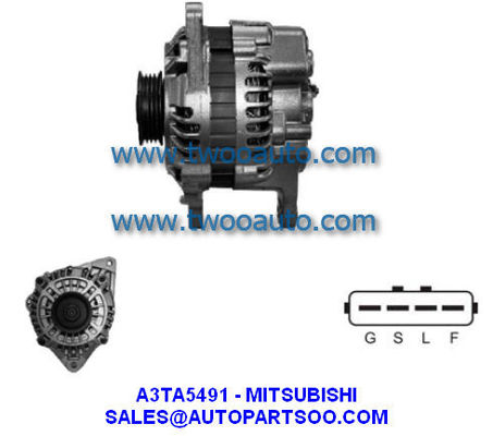 Bom preço A3TA5491 MD374904 - Alternador MITSUBISHI 12V 100A Alternadores on-line