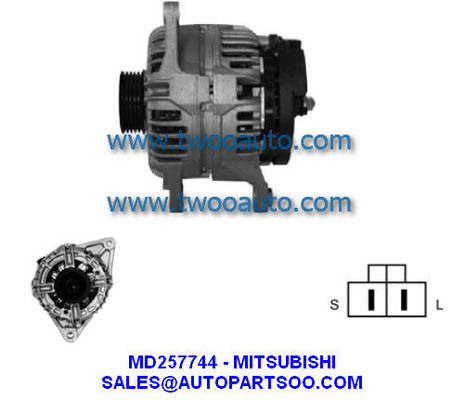Bom preço MD257744 MD357744 - Alternador MITSUBISHI 12V 85A Alternadores on-line