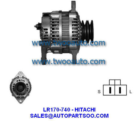 Bom preço LR170-740 LR170-740B - Alternador HITACHI 12V 70A Alternadores on-line