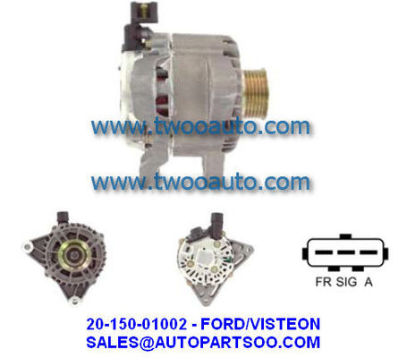 Bom preço 20-150-01002 2S6T10300AA - Alternador FORD VISTEON 12V 80A Alternadores on-line