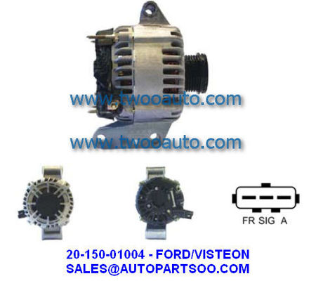 Bom preço 1S7T10300CF 20-150-01004 - Alternador FORD VISTEON 12V 115A Alternadores on-line