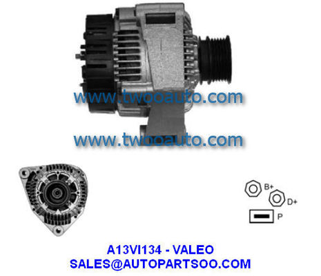 Bom preço 439245 A13VI134 A13VI175 - VALEO Alternador 12V 90A Alternadores on-line