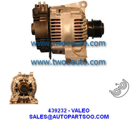 Bom preço 439232 439333 A13VI202 - VALEO Alternador 12V 90A Alternadores on-line