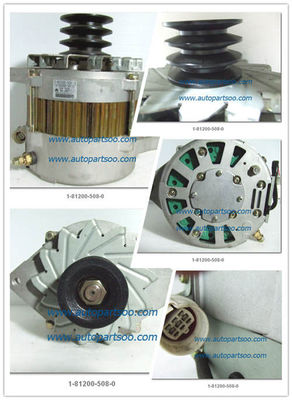 Bom preço 1-81200-508-0 Alternador Isuzu Cubic 140A on-line