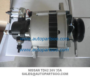 Good price ALTERNADOR do SAFARI de Alternador NISSAN TD42 23100-11T18 Nissan Patrol, 24V, 35 ampères, TD42 on-line