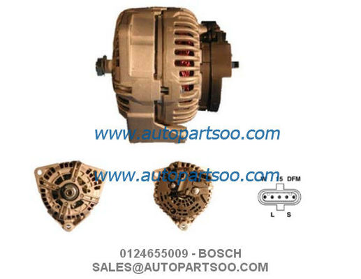 Bom preço 0124655009 0986046590 alternador 24V 110A Alternador de BOSCH on-line