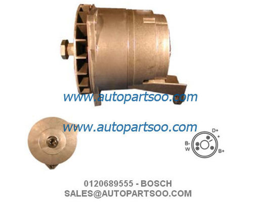 Bom preço 0120689555 - Alternador BOSCH 24 V 140 A Alternador on-line