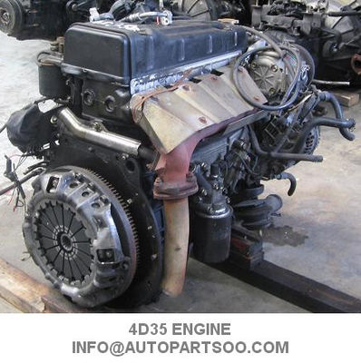 Bom preço 2a mão Fuso Mitsubishi 4D35 Motor Assy, Mitsubishi Diesel Motor Peças on-line