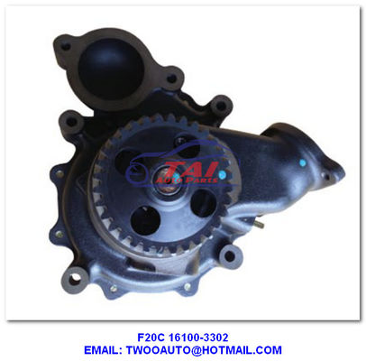 Bom preço 16100-3302 Pomba de direcção de automóveis, bomba de água F20C para caminhão Hino com alto desempenho on-line