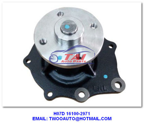 Bom preço Bomba da direção hidráulica de H07d 16100-2971car, bomba de água das peças de motor diesel de Hino H07d on-line