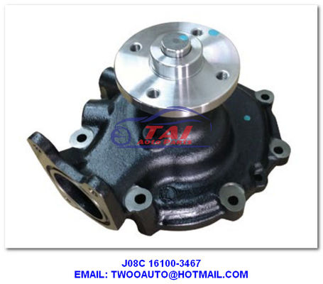 Bom preço J08C 16100-3467 Motor de bomba de direcção de automóveis, peças do motor on-line