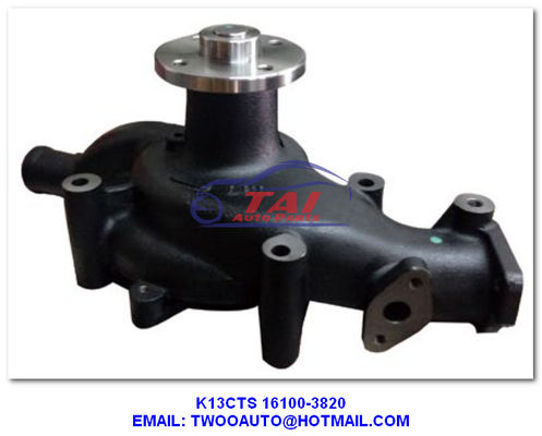 Bom preço K13cts Bomba de direcção de potência de automóvel 16100-3820, Caminhão / Reboque / Bomba de água de refrigeração de automóvel Tipo 16100-3820 Para Hino K13cts on-line