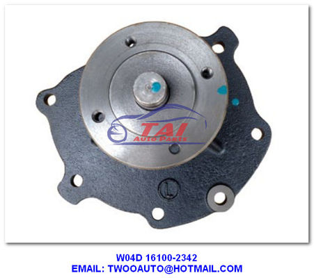 Bom preço W04D 16100-2342sbc Pomba de direcção elétrica Para Hino, FC166 W04D Bomba de água 16100-2342 on-line