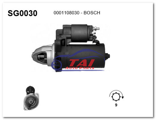 Bom preço 0001108030 - BOSCH, Peças para automóveis Motor de arranque, 0001261015, 0001223504, 0001218157 on-line