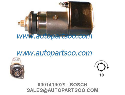0001416029 4774976 - motor de acionador de partida 24V de BOSCH 5.4KW 10T MOTORES DE ARRANQUE